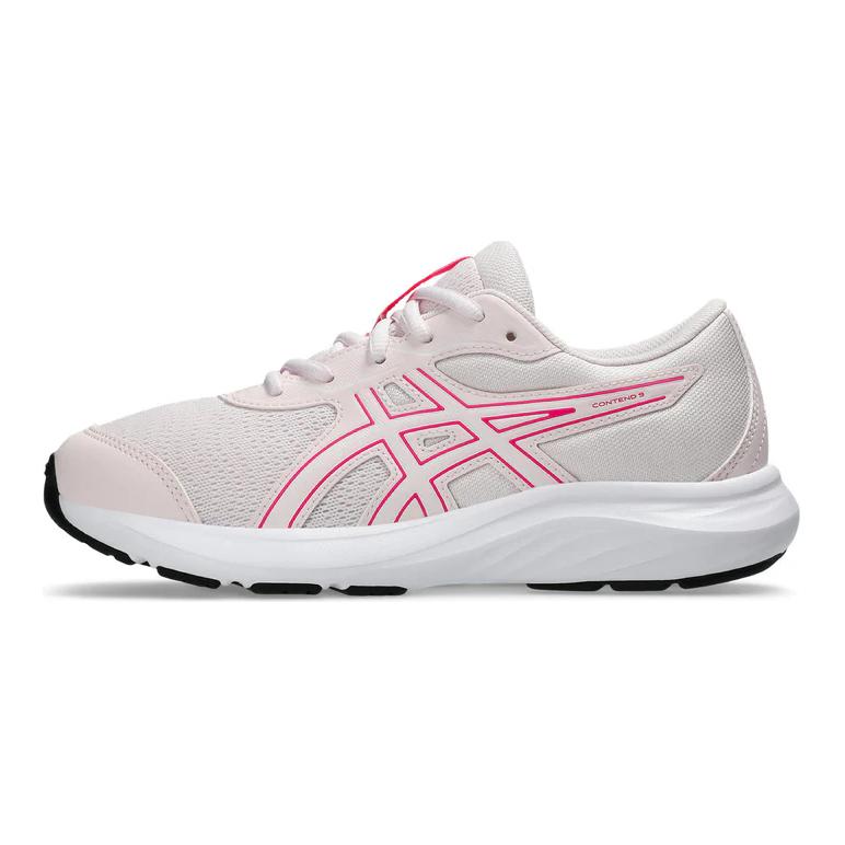 Asics CONTEND 9 Comfortable And Lightweight Low top Kids  Running Shoes Pink Kids  1014A337-701 37.5