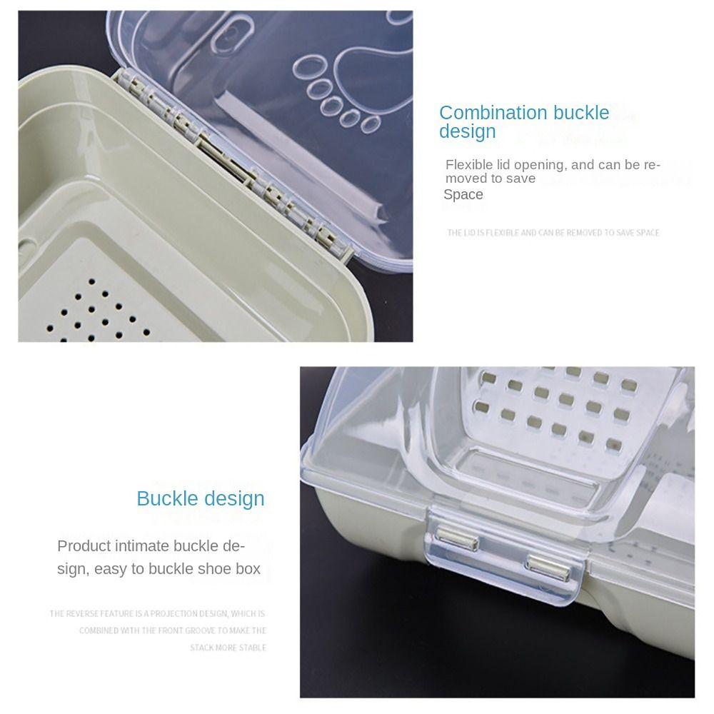 Dustproof Shoe Box Thickened Shoe Cabinet Space Saving Shoes Organizers  for Home