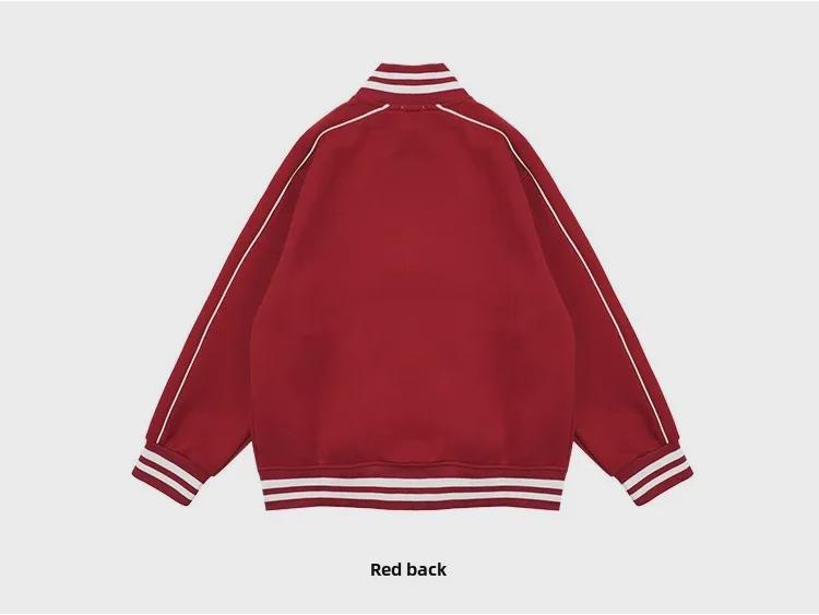 DK Kids' Retro Spring/Autumn Sports Baseball Jacket