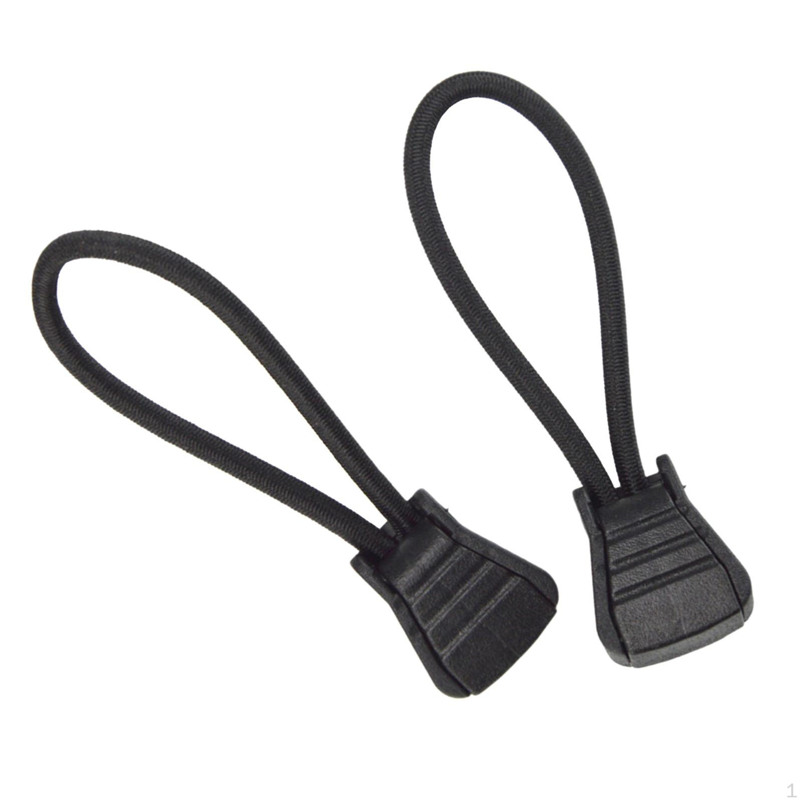 2 Pieces Scuba Diving Elastic Retainer Rope Clip Holder Technical Universal Bungee