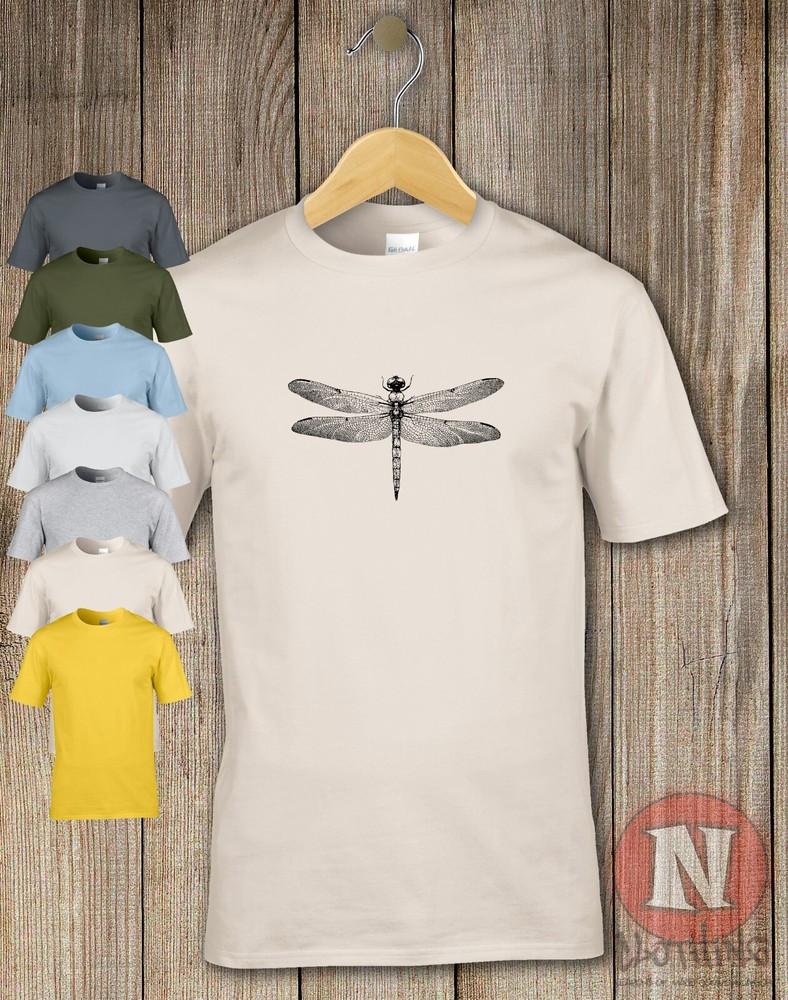 Camiseta De Libélula Gráfica Del Mundo Natural
