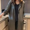 [Shop  ] Women S Spring Summer Lightweight Long Linen Jacket Won Wjk Wab8a16