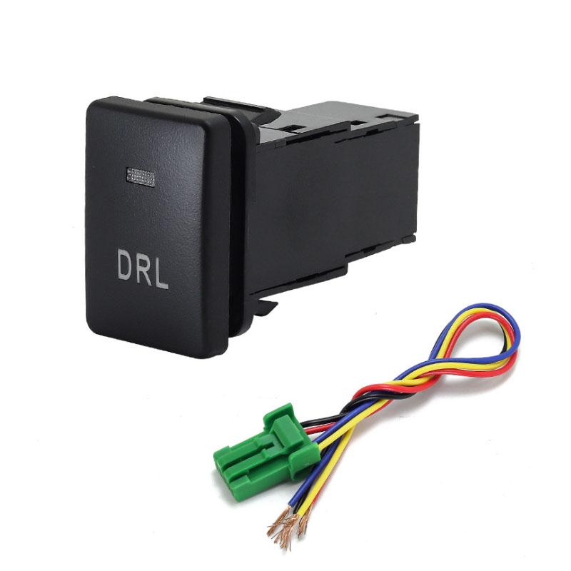 

1PC BSM DRL LED Parking radar Battery power supply Steering Sheel music Switch Button For Toyota Zelas PRIUS Sienna Yaris Venza