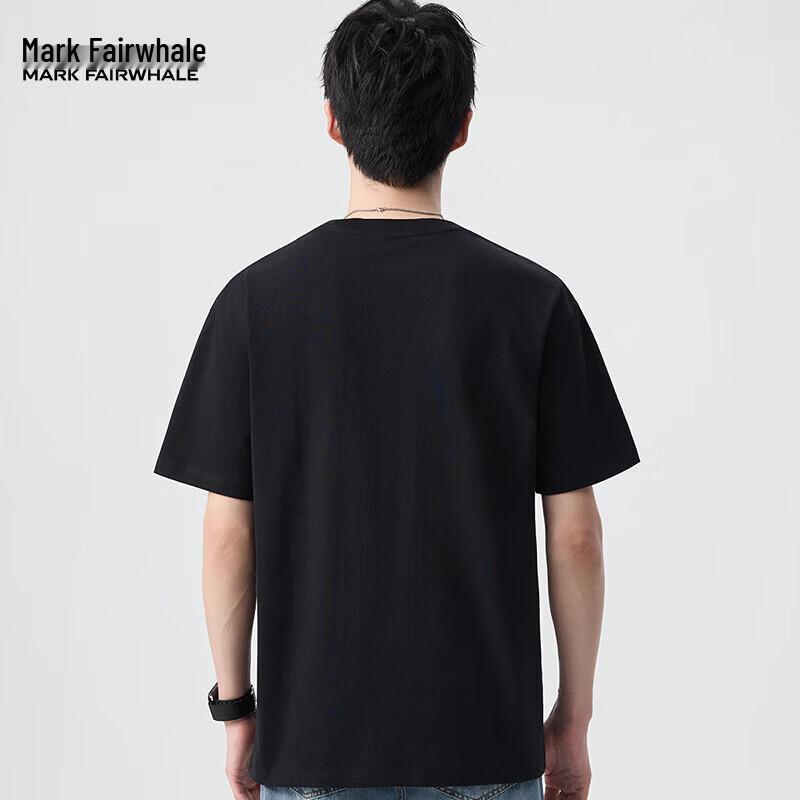 Mark Fairwhale Men's Summer Letter Print Casual T-Shirt