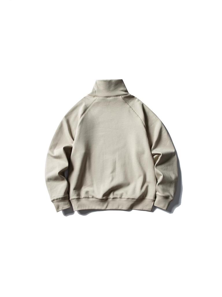 RUIIENRS x NEOISM 2025 Winter High-Neck Velvet Sweatshirt W25603