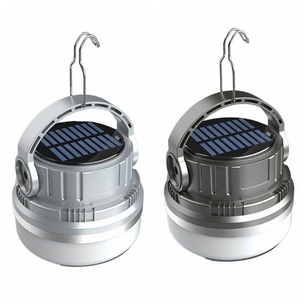 With Hook Tent Portable Lamp LED Emergency Light Multifunctional Solar Camping Lantern  Hiking