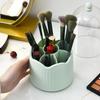 Dust-proof Rotatable Makeup Brush Box Detachable Desktop Makeup Organizer  Lipstick Eyebrow