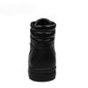 Men's Winter Martin Boots with Velvet Lining - Warm, Casual, High-Top, Round Toe, Large Sizes Available