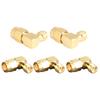 5pcs SMA J Male To SMA K Female Right Angle Bend Adapter Connector Converter