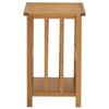 VidaXL Table à revues 45x35x55 cm Bois de chêne solide