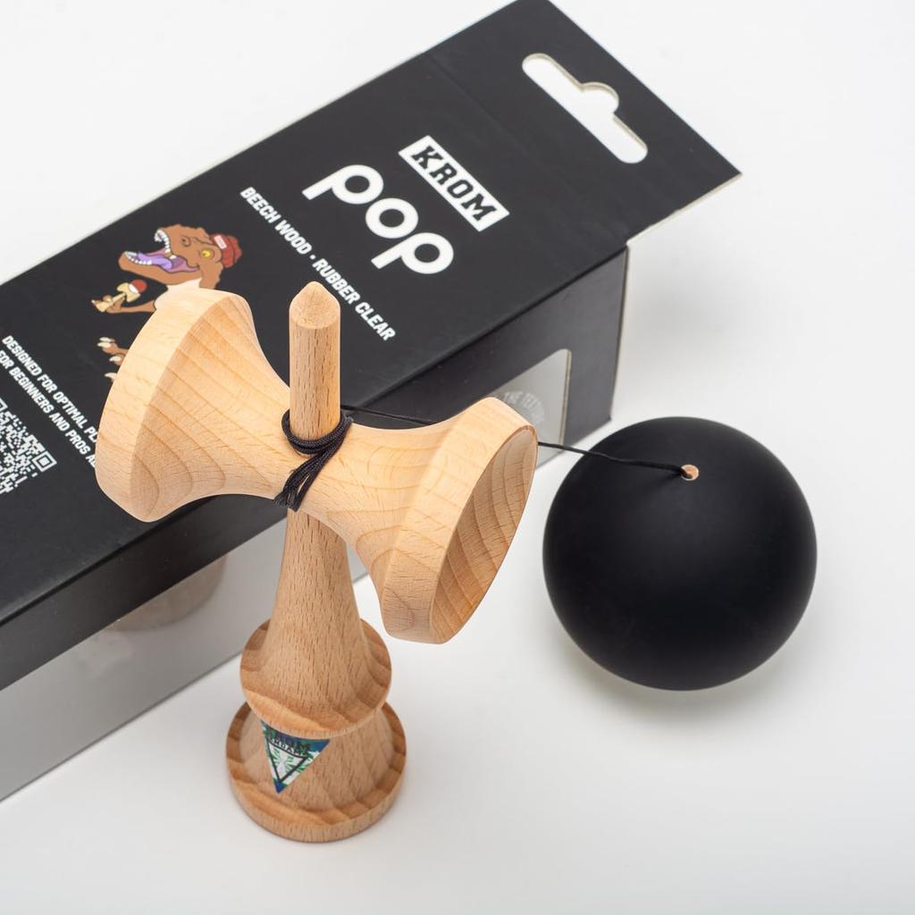 KROM Kendama KROM POP 16cm Black