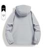 Unisex Color Block 3-in-1 Hooded Windproof Jacket with Detachable Down Liner