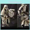 Hochwertige Anime Star Wars Movie Realization Japanische Samurai Actionfigur 18 cm (7 Zoll) Sammlerstück