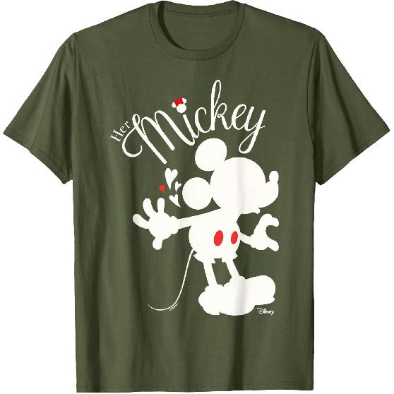 Disney Mickey and Friends Her Mickey Blow Kiss T-Shirt