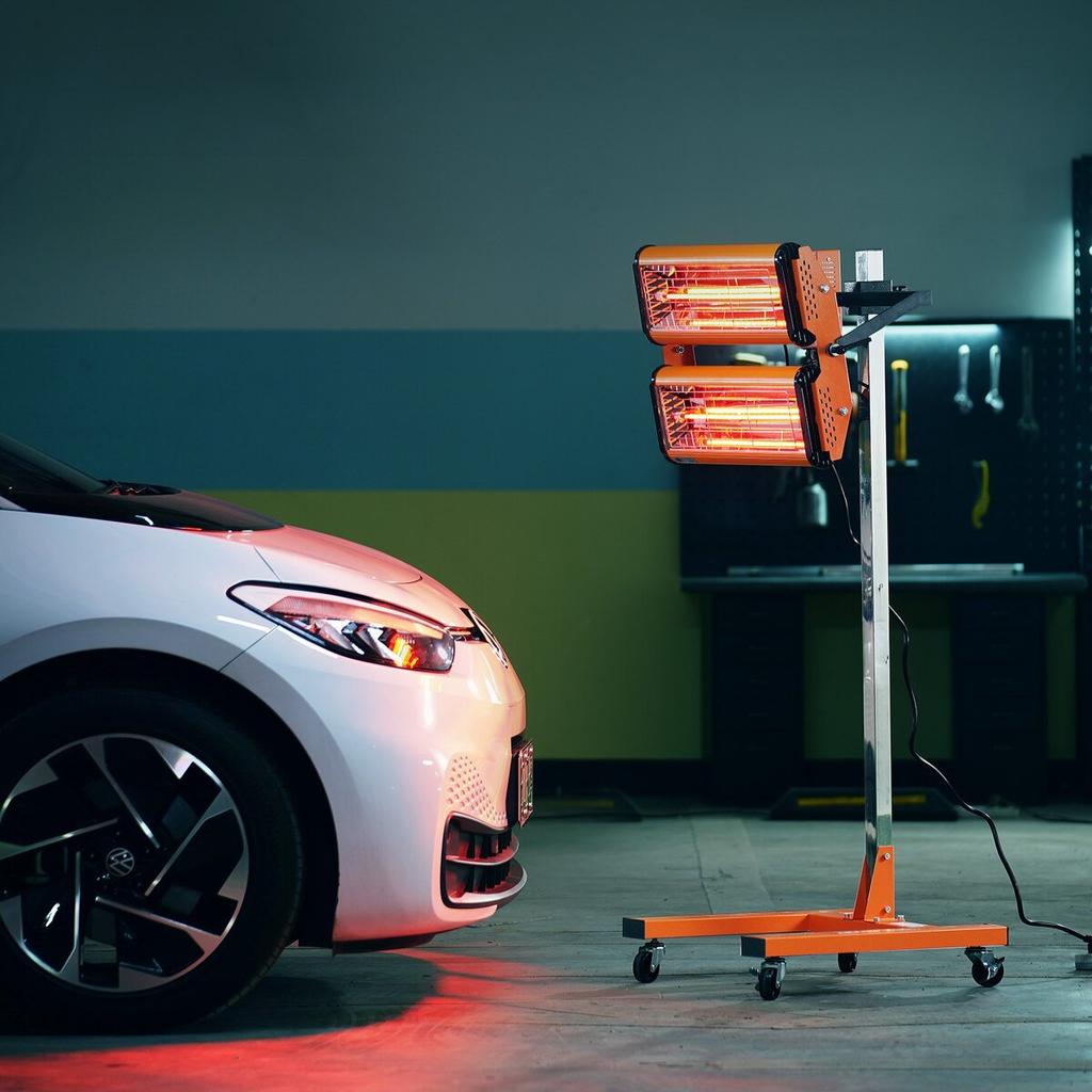 2200W High Power Infrared Paint Curing Lamp for Auto Drying Body Heating