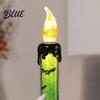 Secret Room Scary Decor Halloween LED Ghost Candle Light Spooky Hand Lamp Party Atmosphere Tabletop Decor Horror Light for Haunted House Decorative