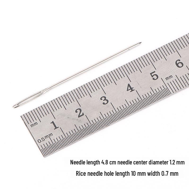 

Набор тупых игл с большим ушком для свитера, вышивки лентами и вязания One needle