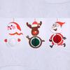 Christmas Honeycomb Parachute Paper Flower Ball Hanging Ornament for Store and Kindergarten Decor