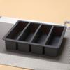 Ice Cube Non-sticky Tray Multi-purpose Flexible 4 Grids Long Silicone Ice Cube Pudding