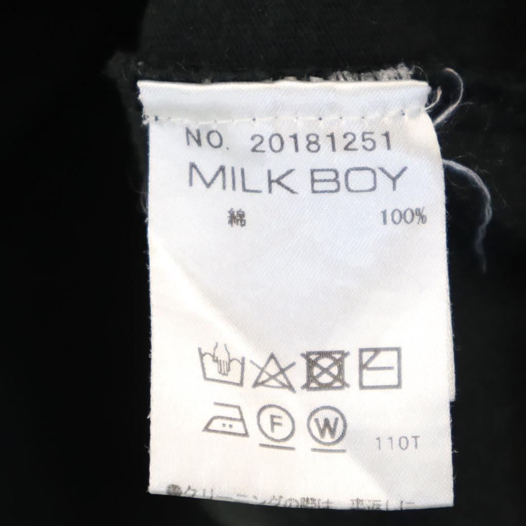 MILKBOY Short sleeve Knee-length dress Black series T-shirt Women Used