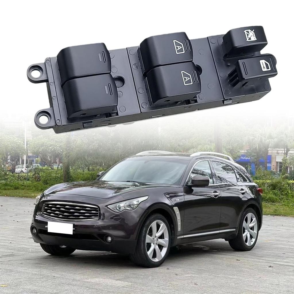 Electric Power Window Switches for FX35 S50 Replacement Part 25401CG710 Car Accessory Easy Installation