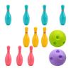 Children Bowling Toy Set for Indoor Family Fun and Coordination Skill with Bright Color Indoor Entertainment Activity