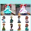 Enchanting Disney Princess Action Figures Anna Elsa Ariel Rapunzel Perfect For Girls Gifts