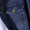 JEANSWEST Men's Autumn Lapel Denim Jacket