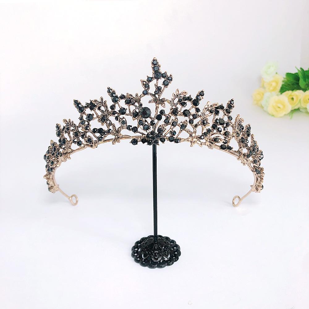 New Super Fairy Bride Dress Accessories Diamond Alloy Branches and Leaves Temperament Crown Photography Photo Wedding Hair Accessories