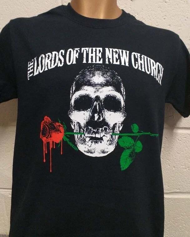 Men s and Women s T-shirts The Lords of the New Church Band Cotton Black XS