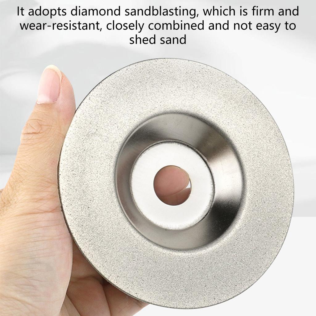99mm Metal Grinding Disc for Kitchen Household Electric Sharpening Tool for Scissors Sharpen Knives Efficiently