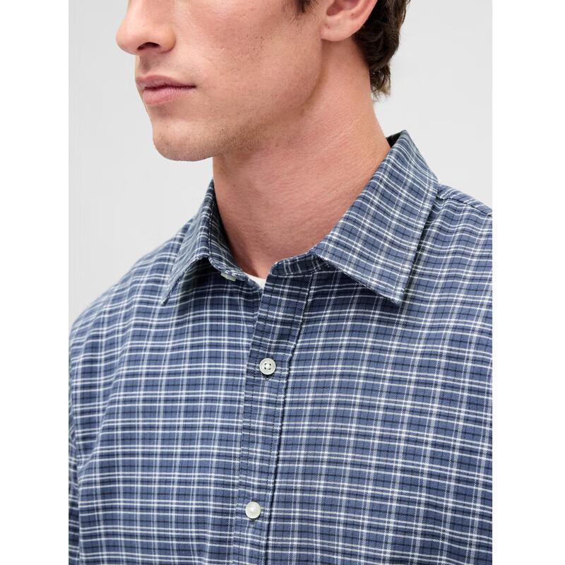 Gap Herren Oxford Karo Langarmhemd