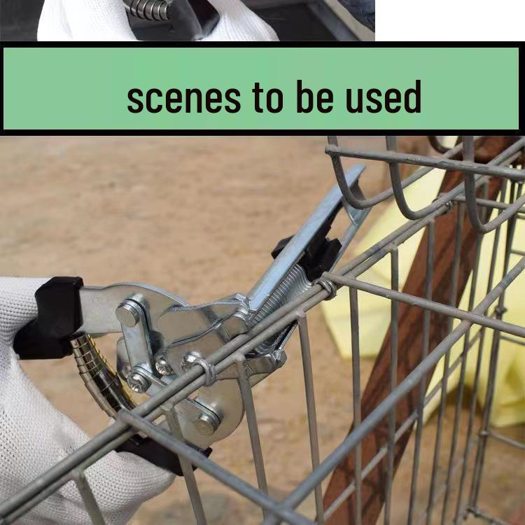 Cage Assembly Pliers for M-Nail Buckles - Ideal for Rabbits and Pigeons