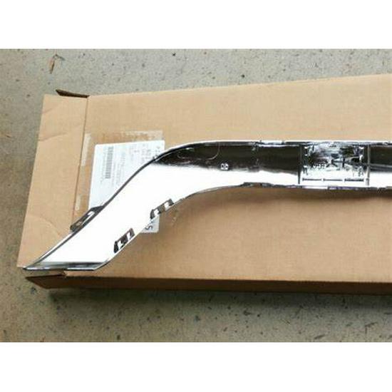 Chrome-Plated Rear Bumper Trim for Mercedes-Benz GL350 W166 - Electroplated Finish