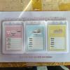 Transparent Flip-Open Card Holder for Student ID, Transit Pass, Bank Card, and Access Badge