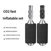 Bicycles CO2 Inflator Head Bikes Inflation Valves Head Knob Inflation Nozzle Bikes Fast Inflation Valves Accessories