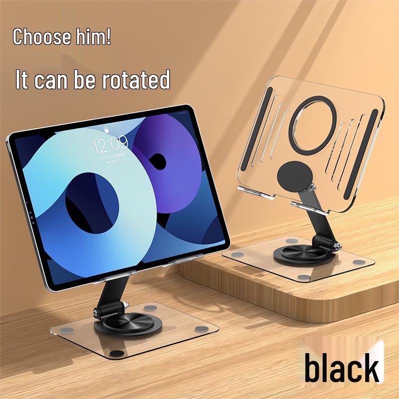 Acrylic Portable Foldable Phone & Tablet Stand for Outdoor & Broadcast Use