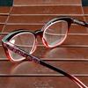 Clara Vida Pflaumenblütenrosa Dekorative Damen Damen Kunst Lesebrille +1 +1.5 +2 +2.5 +3 +3.5 +4