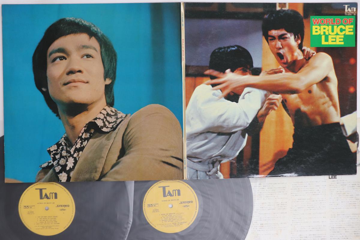 

LP Record OST World Of Bruce Lee YX609596 Tam Japan Soundtracks Musicals Used