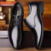 Men'S Business Dress Leather Shoes  Spring Autumn New Style Casual Luxury British Trend Anti Slip Simple Daily Leather Shoes