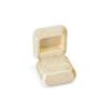 Velvet Ring Box With Rounded Edges For Jewelry Packaging Gift For Engagement