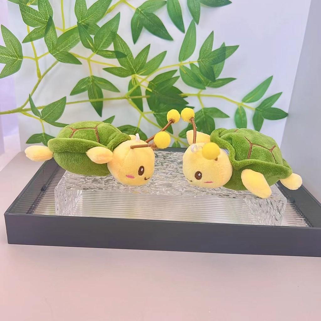 Adorable Green Turtle Plush Keychain Soft Doll Ideal For Birthday Gifts And Decor