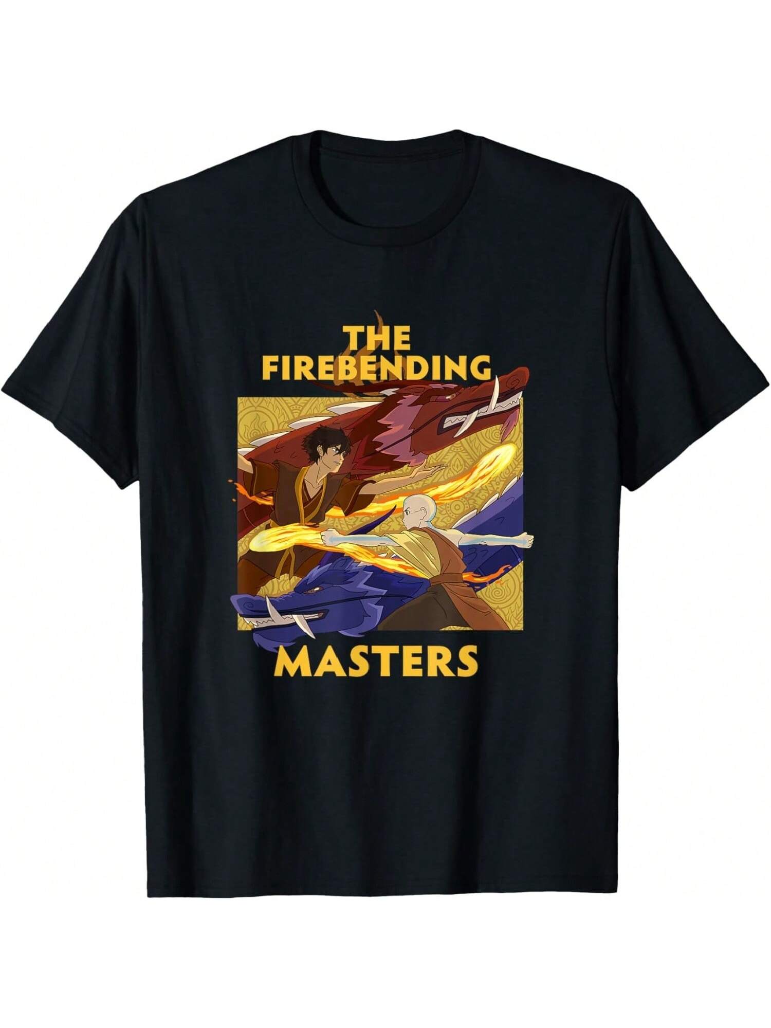 Aang Zuko Fire Masters T-Shirt S разноцветный
