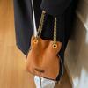 Niche Design Bucket Bag Women's 2025 New Retro Fashion Chain Single Shoulder Messenger Bag Hand Carry Underarm Bag Tide