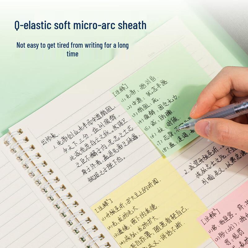 Deli S18-B Quick-Drying Retractable Gel Pen 0.5mm