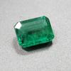 Certified Natural Zambian Green Emerald 9.10 Ct Emerald Cut Loose Gemstone