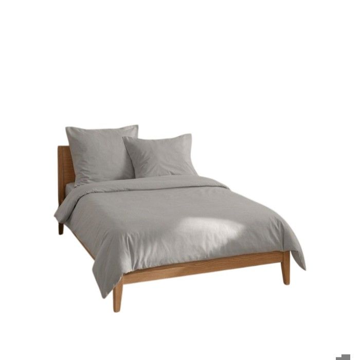 Parure de lit 240 x 220 cm Cocon taupe