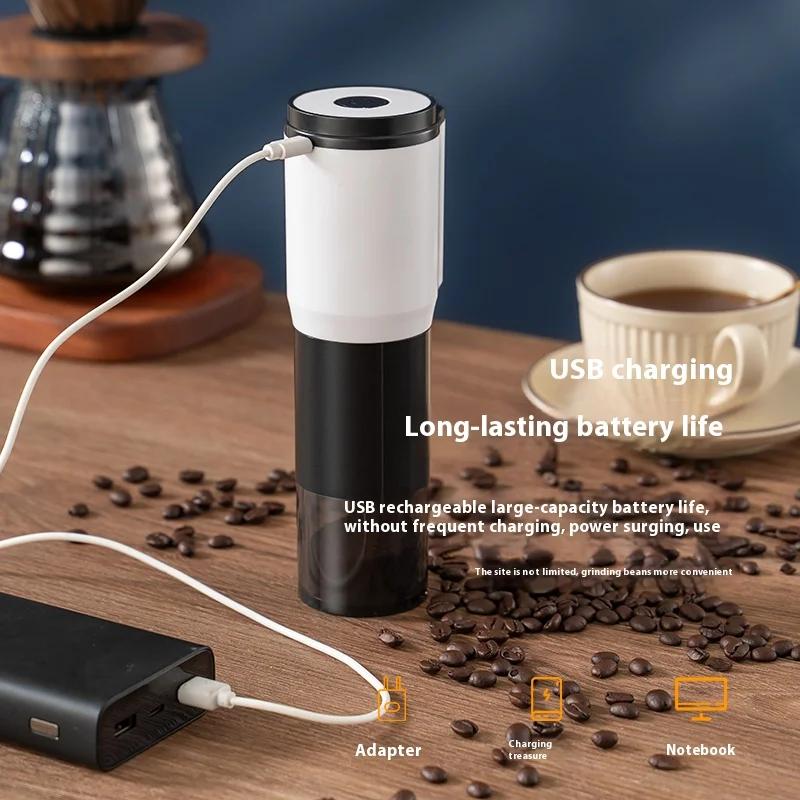 High-Quality Wireless Electric Portable Espresso Coffee Machine Electric Coffee Grinder for Car & Home Camping Coffee Maker