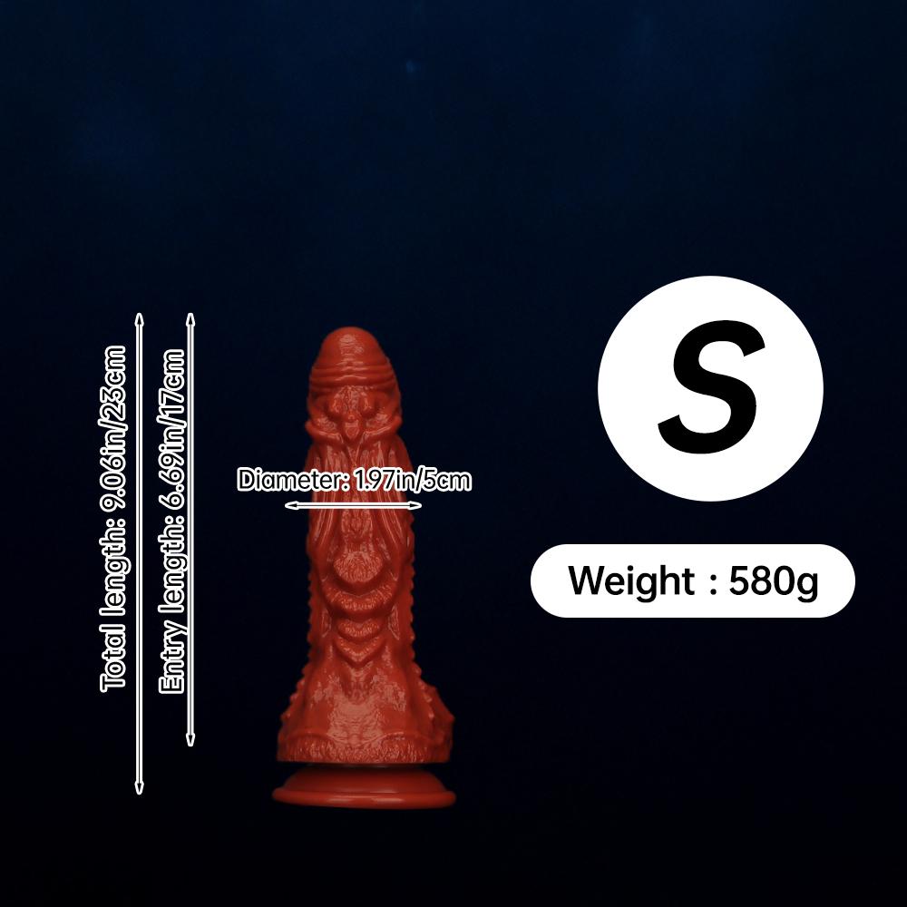 Buttplug oversize in PVC dalla forma speciale, dildo anale, masturbatore, sex toy, pene realistico strap-on, cazzo grande