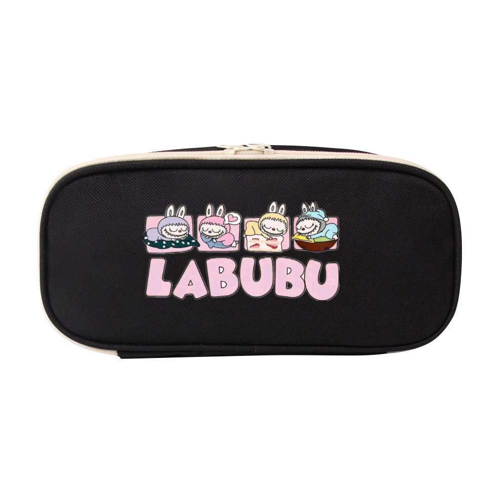 Pattern Canvas Printing Stationery Bag Student Storage Pen Gift Case